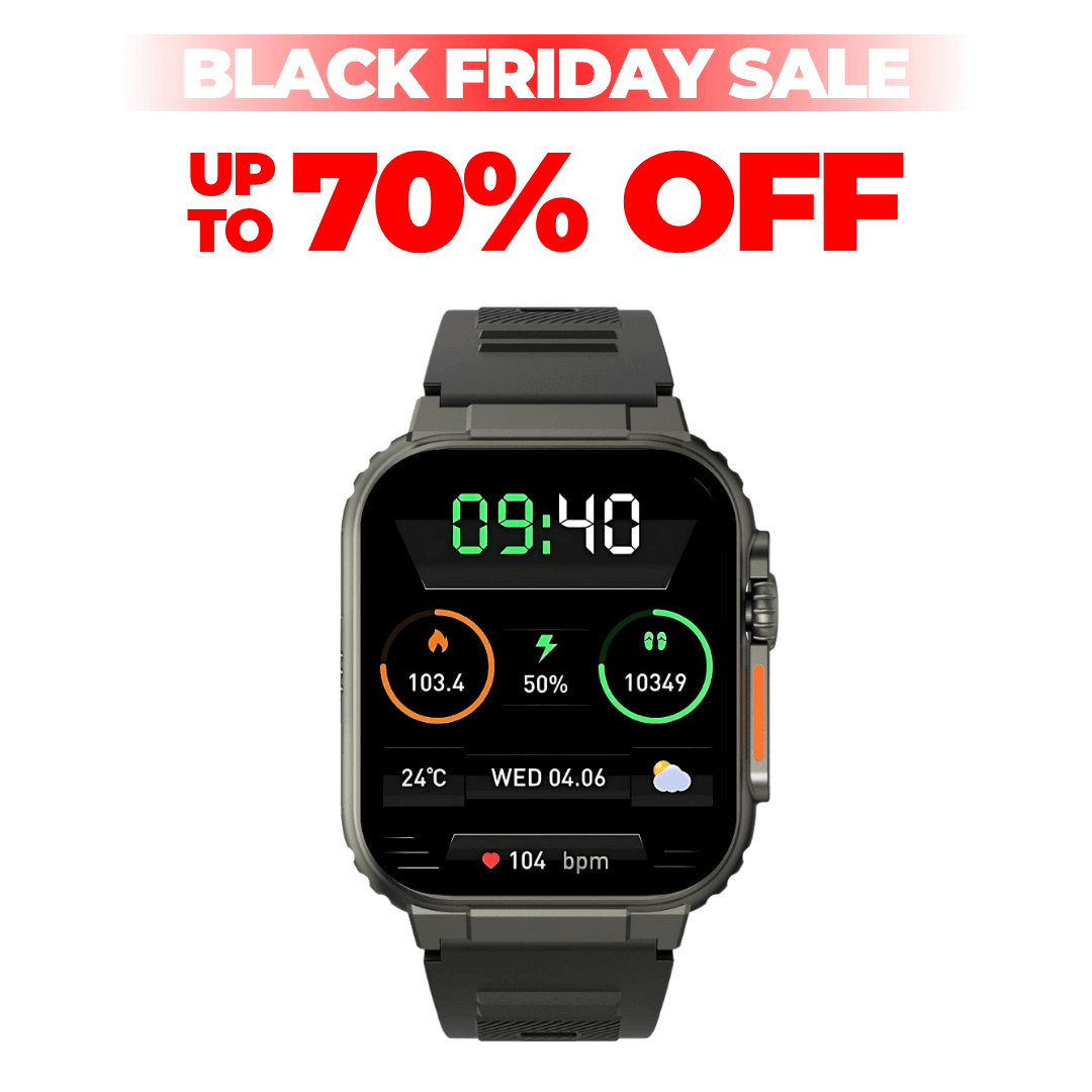 Hard Hat Sport™ Fitness Watch – Smartwatch for Active Aussies