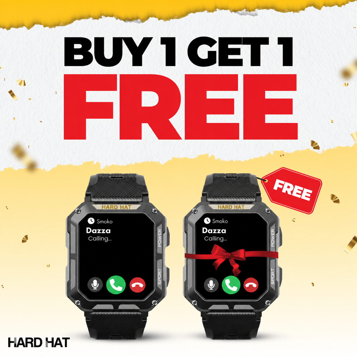 Hard Hat Smartwatch (BOGOF)